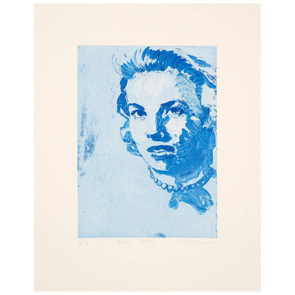 Tony Scherman, Grace Kelly, Monotype, Etching, 2000, Canadian Artist, Caviar 20