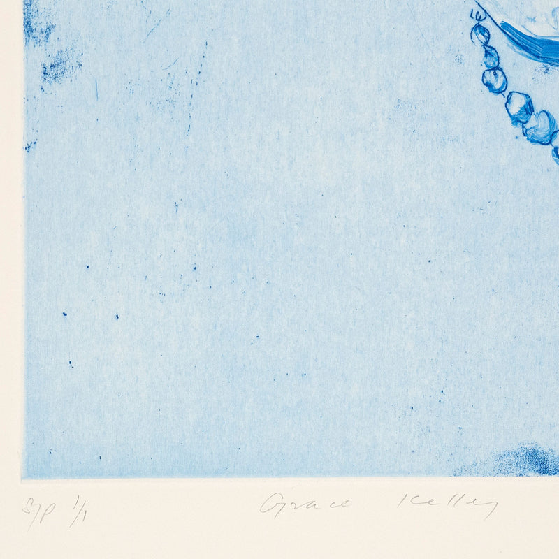 Tony Scherman, Grace Kelly, Monotype, Etching, 2000, Canadian Artist, Caviar 20