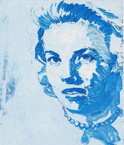 Tony Scherman, Grace Kelly, Monotype, Etching, 2000, Canadian Artist, Caviar 20