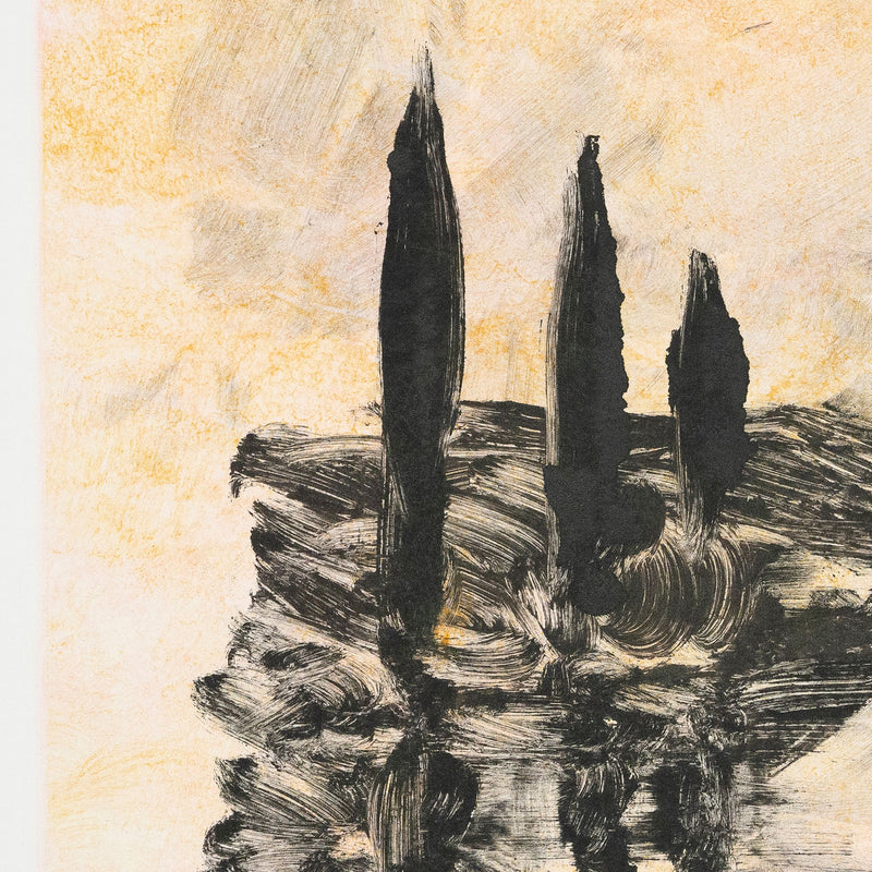 Tony Scherman, Landscape, Monoprint, 2003, Caviar 20, Canadian Artist