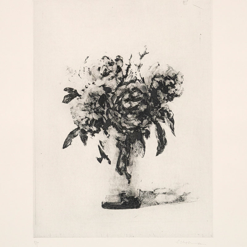 Tony Scherman, Bouquet, Aquatint, 2001, limited edition