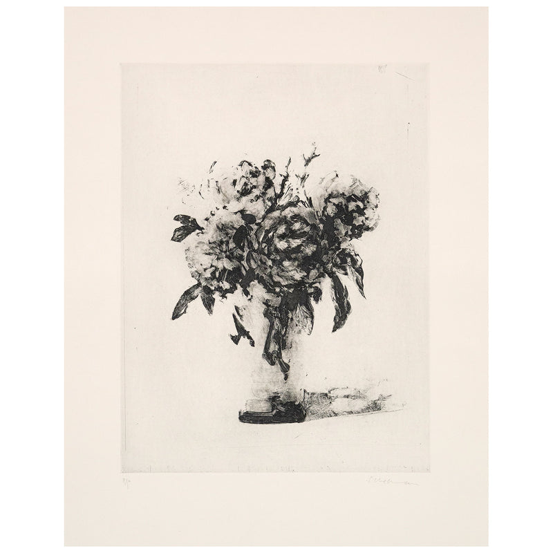 Tony Scherman, Bouquet, Aquatint, 2001, limited edition, full work