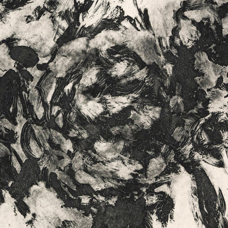 Tony Scherman, Bouquet, Aquatint, 2001, limited edition, close-up
