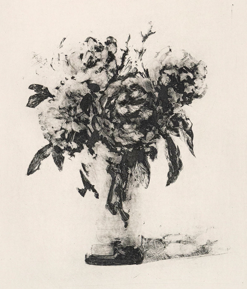 Tony Scherman, Bouquet, Aquatint, 2001, limited edition
