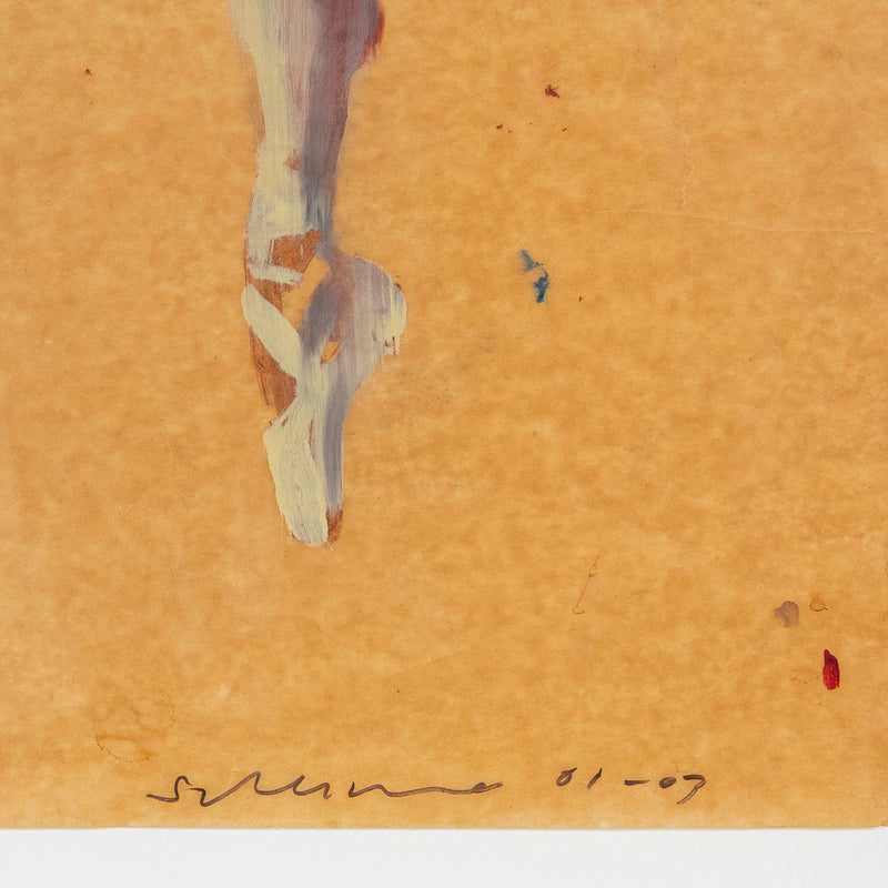 Tony Scherman, Ballet, 2003, Caviar 20, closeup showing artist signature