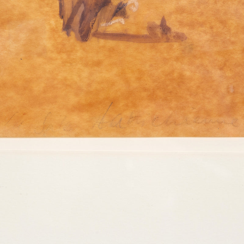 Tony Scherman, La Sale Autrichienne, 1998, Caviar 20, closeup showing artist's signature