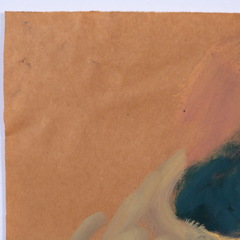 Tony Scherman, Jocasta (Blue), Oil and mixed media on paper, 2003, Caviar20