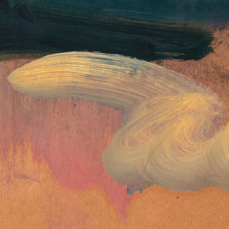 Tony Scherman, Jocasta (Blue), Oil and mixed media on paper, 2003, Caviar20