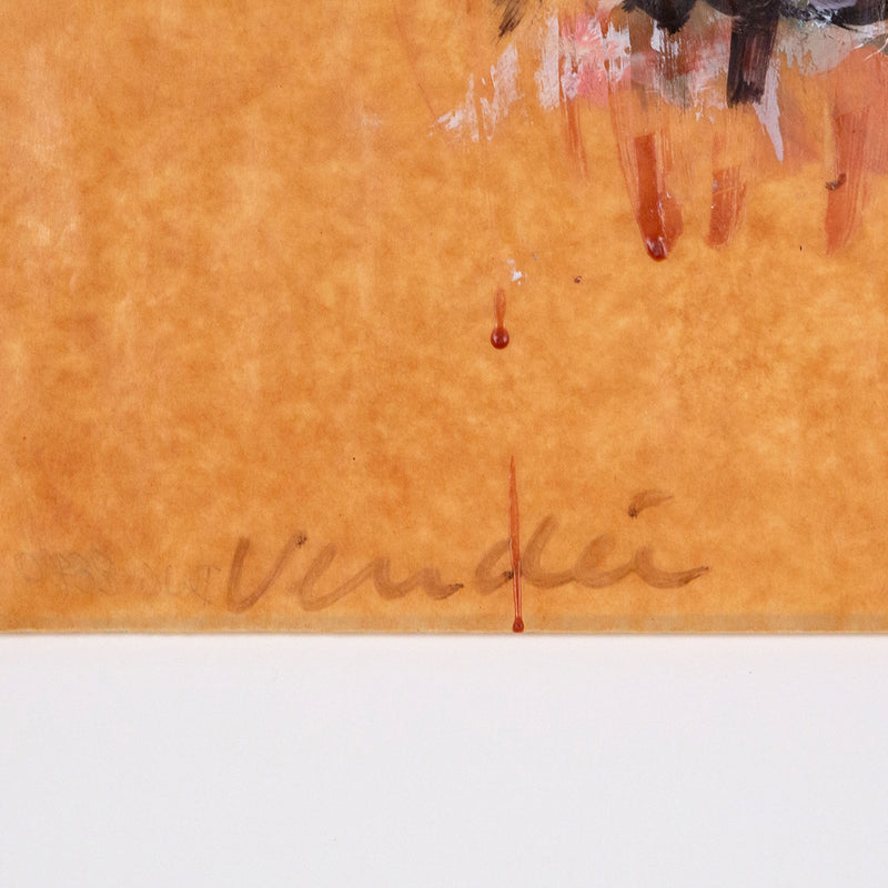 Tony Scherman, Vendei, Encaustic on wax paper, 1998, Caviar20