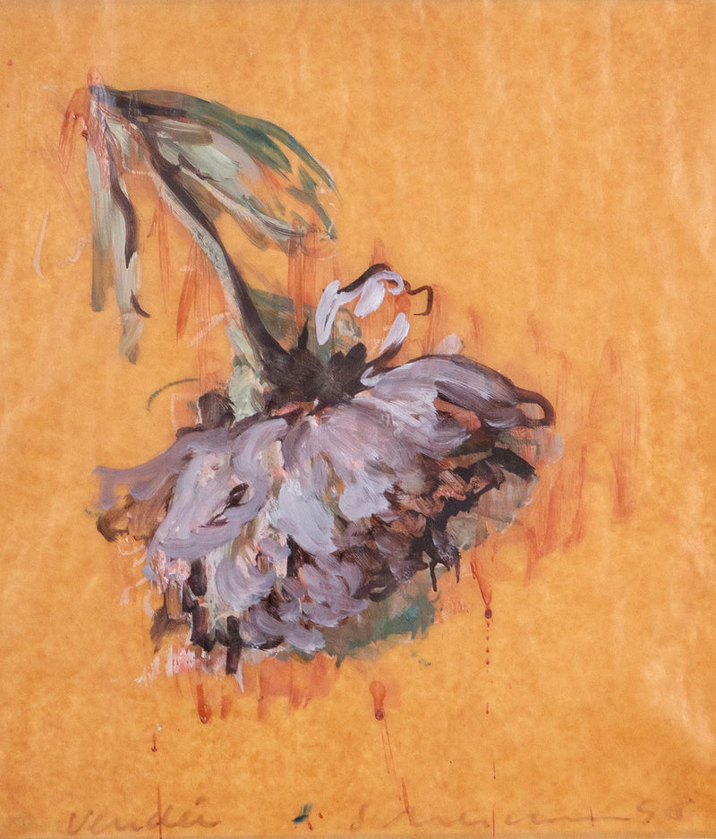 Tony Scherman, Vendei, Encaustic on wax paper, 1998, Caviar20