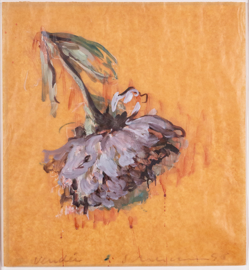 Tony Scherman, Vendei, Encaustic on wax paper, 1998, Caviar20