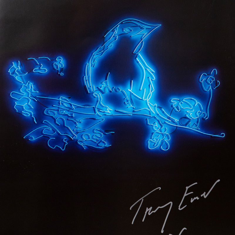 Tracey Emin, Little Bird, Lithograph, neon, print, 2015 Caviar20