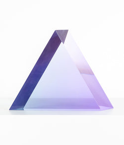 Vasa Mihich, Purple Triangle, Sculpture, Caviar20