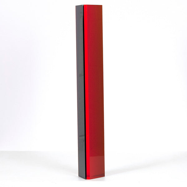 Vasa Mihich 3D column 1988 acrylic sculpture Caviar20