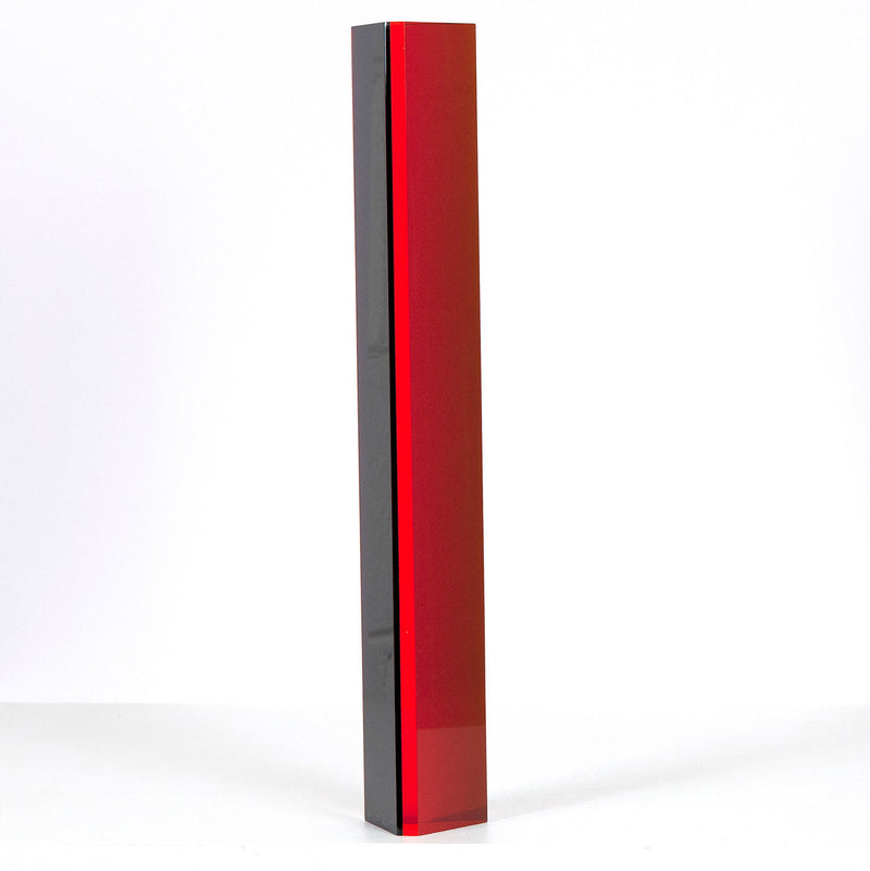 Vasa Mihich 3D column 1988 acrylic sculpture Caviar20