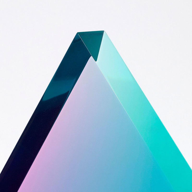 Vasa Mihich triangle acrylic aqua grape Caviar20 2019