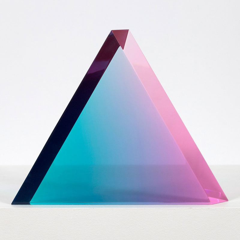 Vasa Mihich triangle acrylic aqua grape Caviar20 2019