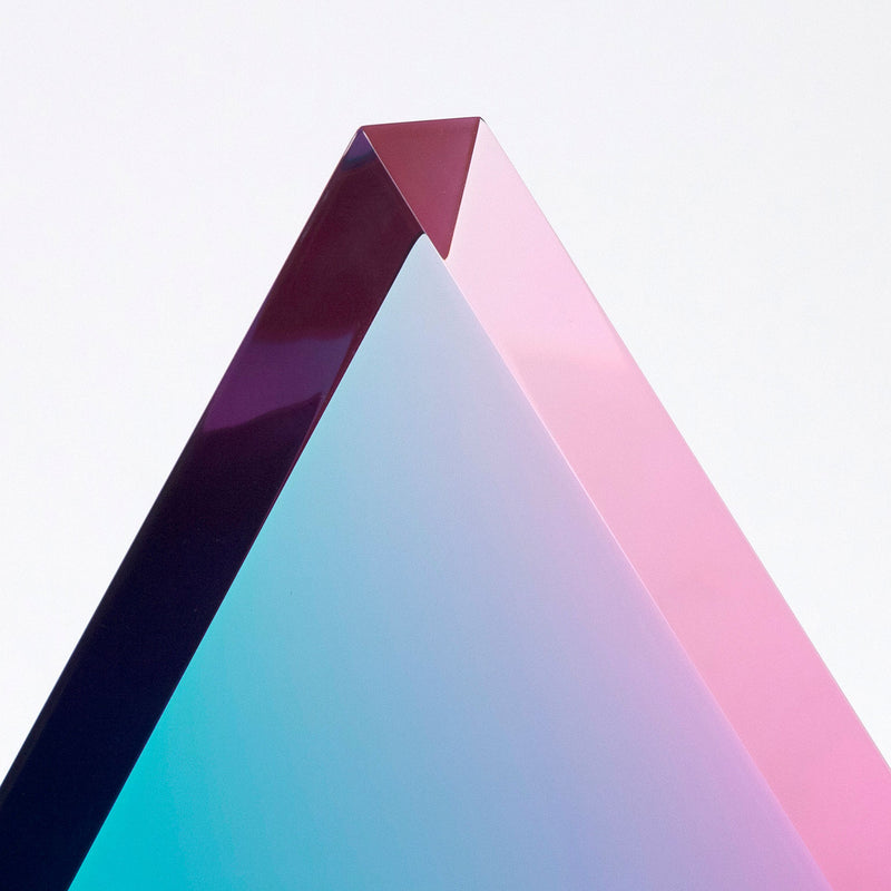 Vasa Mihich triangle acrylic aqua grape Caviar20 2019