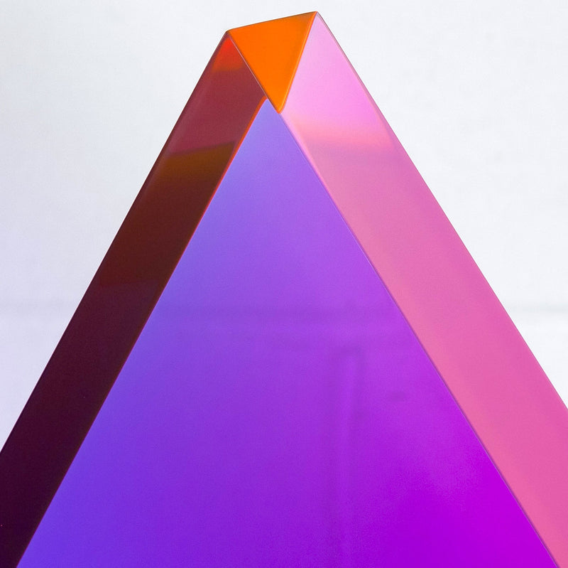 Vasa Mihich sculpture Caviar20 purple acrylic