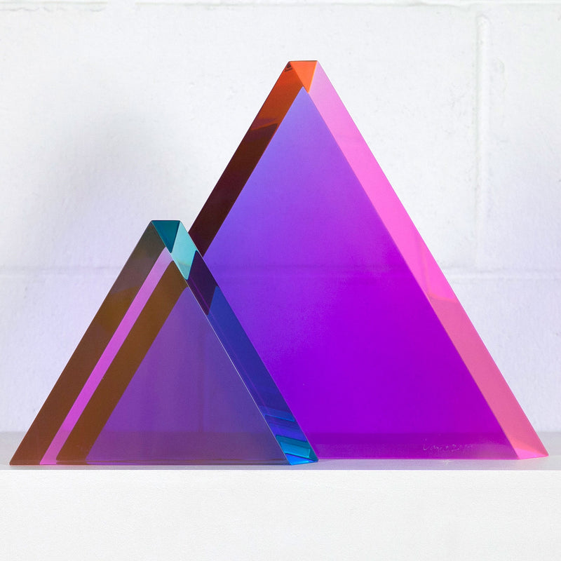 Vasa Mihich sculpture Caviar20 purple acrylic
