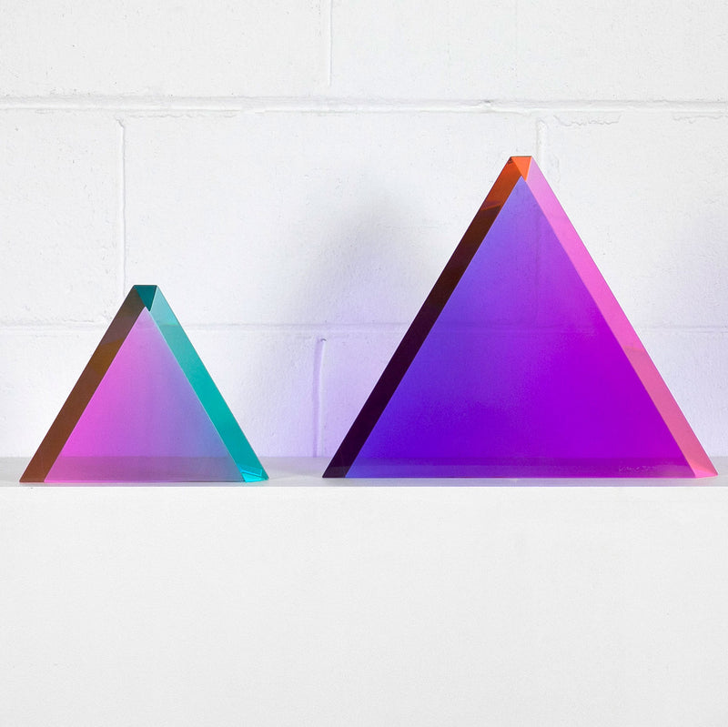 Vasa Mihich sculpture Caviar20 purple acrylic