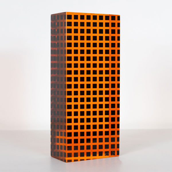 Vasa Mihich, LACMA Brick Orange, Acrylic, 1981, Caviar20