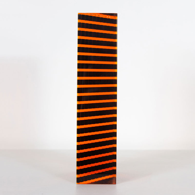 Vasa Mihich, LACMA Brick Orange, Acrylic, 1981, Caviar20