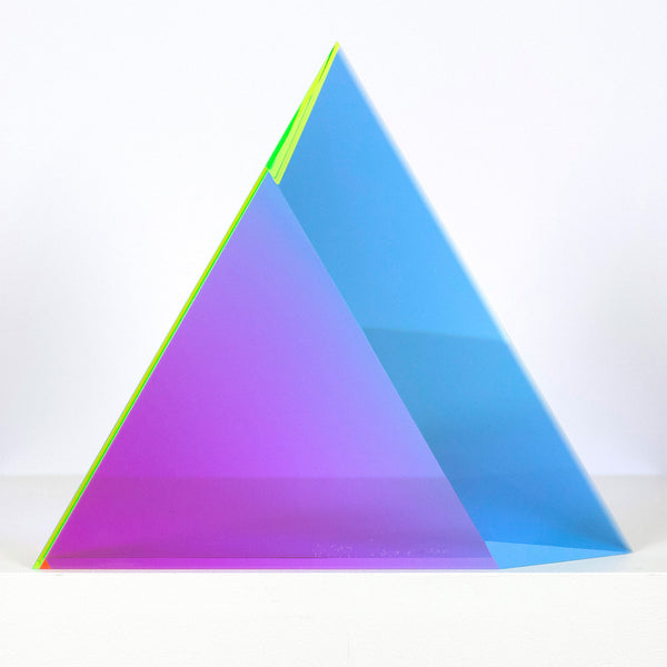 Vasa Mihich acrylic triangle sculpture Caviar20