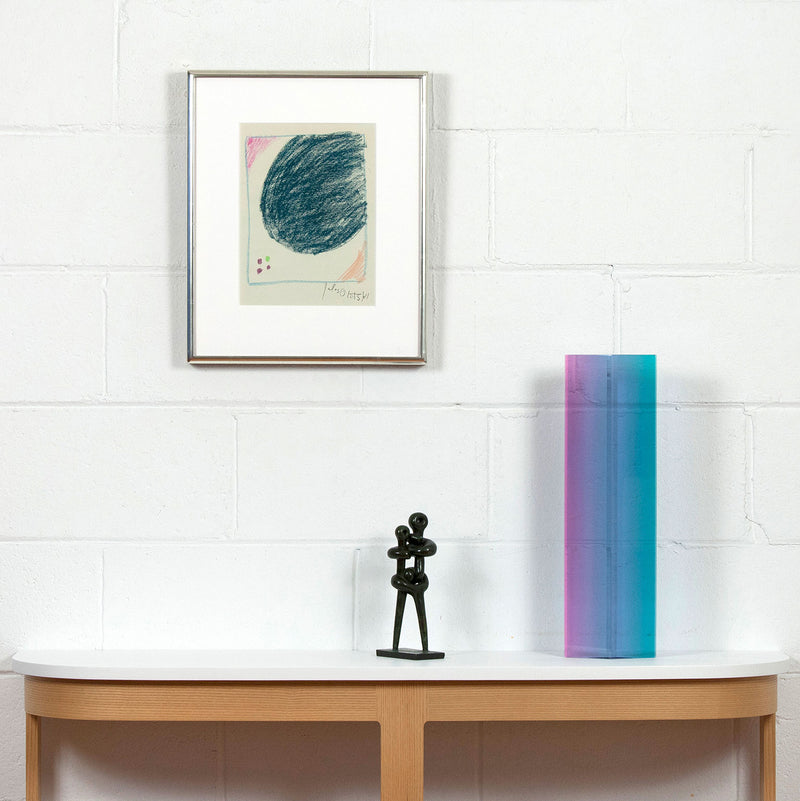 Vasa Mihich acrylic sculpture Caviar20 Jules Olitski Sorel Etrog