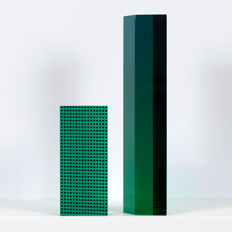 Vasa Mihich acrylic sculpture Caviar20 rhombus 
