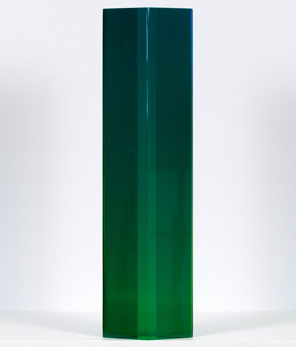 Vasa Mihich, Jade Parallelogram, Acrylic, 2017, Caviar20, Caviar20 sculptures