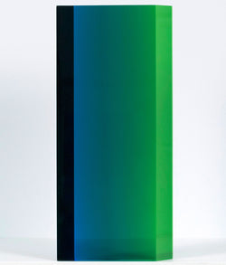 Vasa Mihich acrylic sculpture Caviar20 jade prism