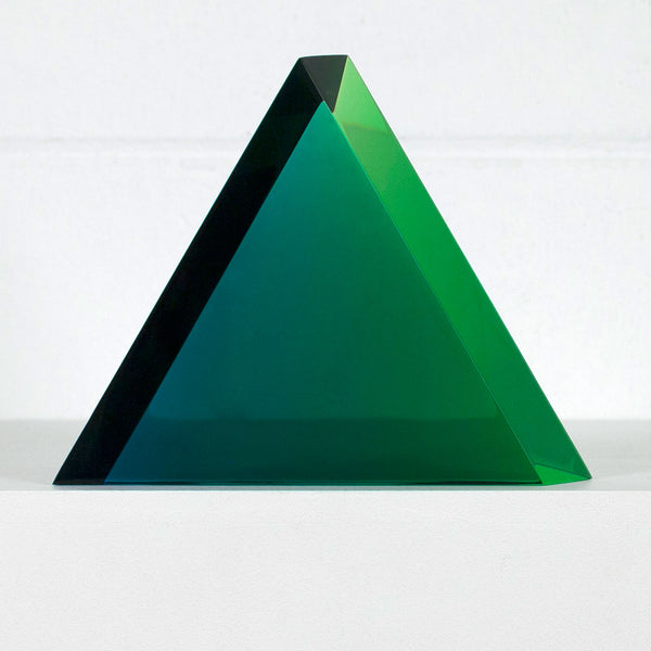 VASA MIHICH "JADE TRIANGLE" SCULPTURE, 2017