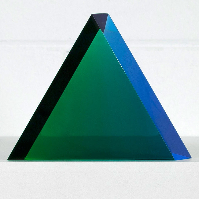 VASA MIHICH "JADE TRIANGLE" SCULPTURE, 2017