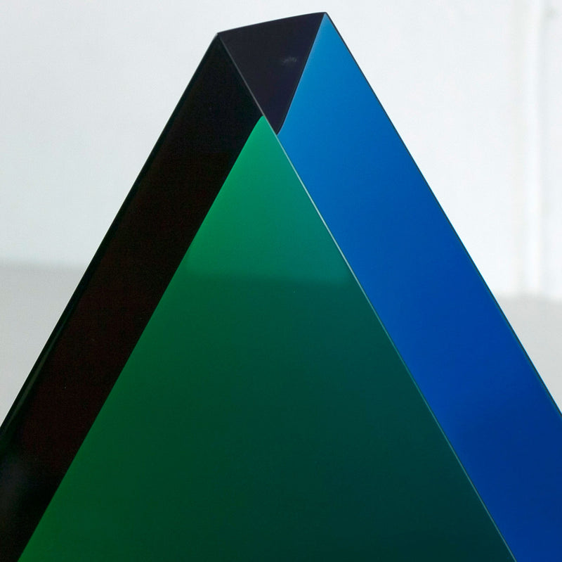 VASA MIHICH "JADE TRIANGLE" SCULPTURE, 2017