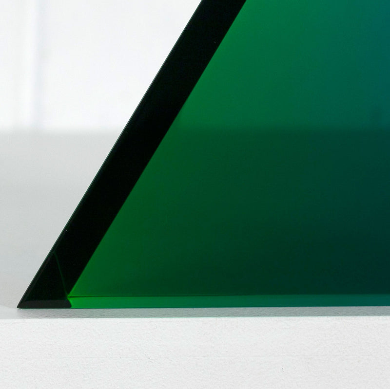 VASA MIHICH "JADE TRIANGLE" SCULPTURE, 2017