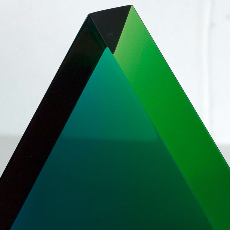 VASA MIHICH "JADE TRIANGLE" SCULPTURE, 2017