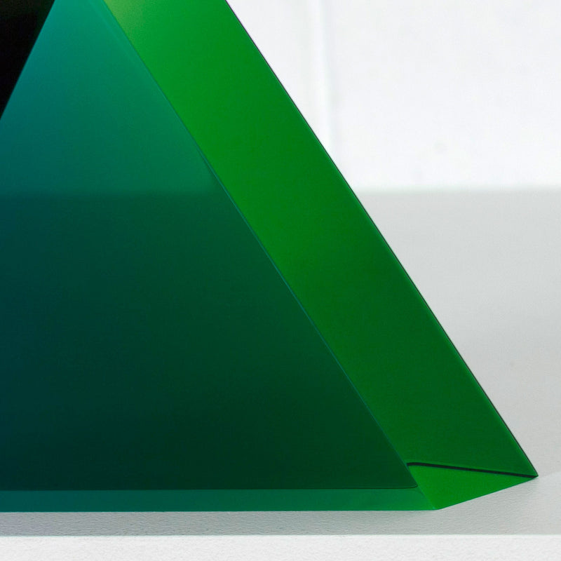 VASA MIHICH "JADE TRIANGLE" SCULPTURE, 2017