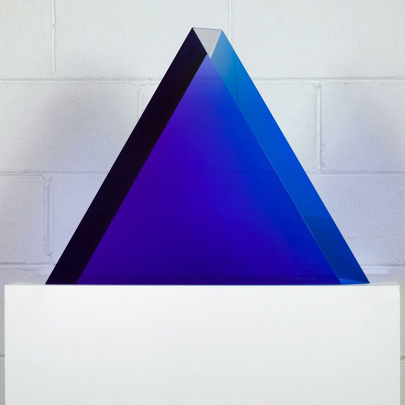 Vasa Mihich triangle acrylic sculpture Caviar20