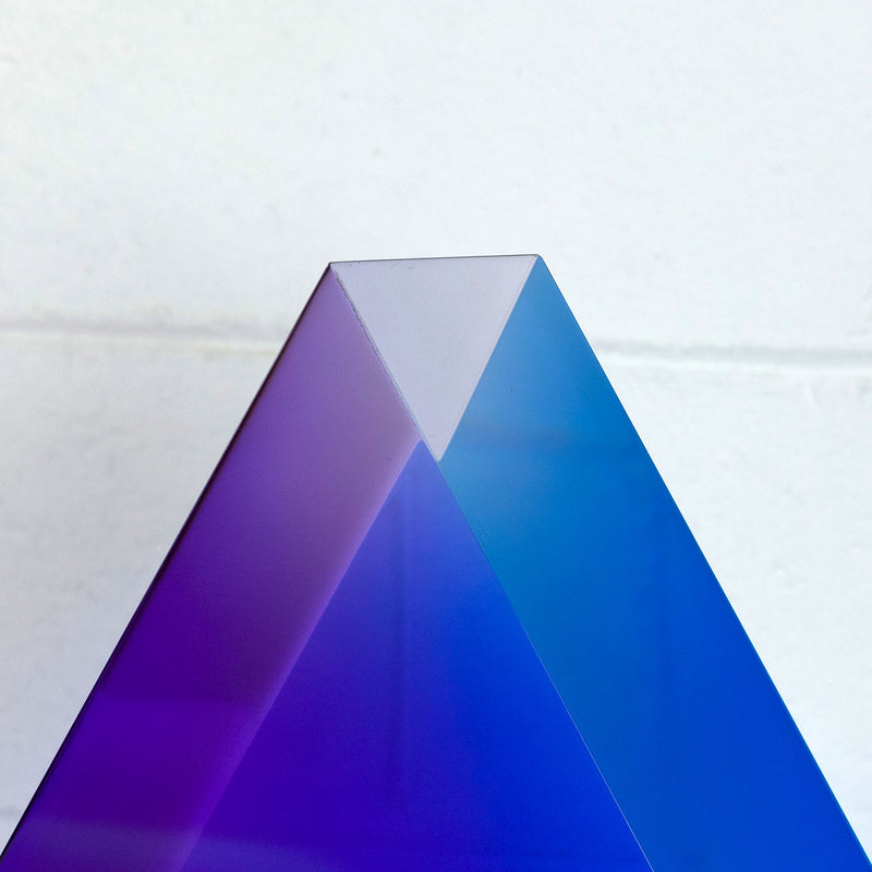 Vasa Mihich triangle acrylic sculpture Caviar20