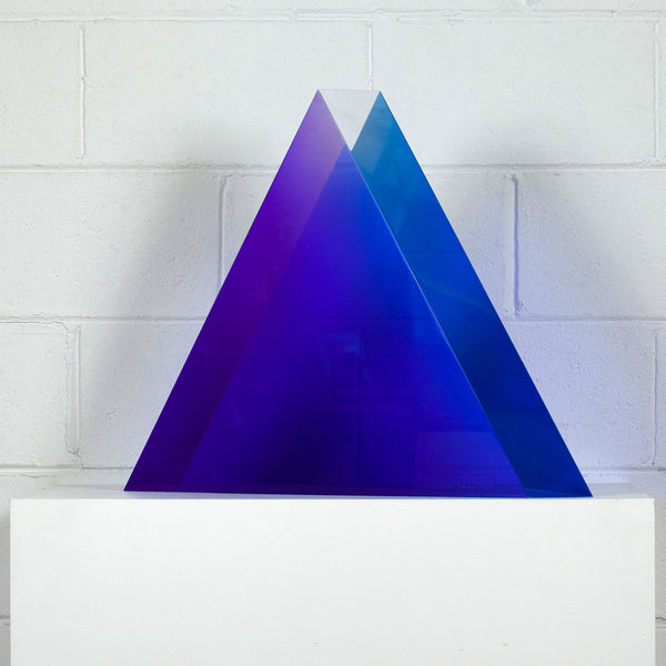 Vasa Mihich triangle acrylic sculpture Caviar20