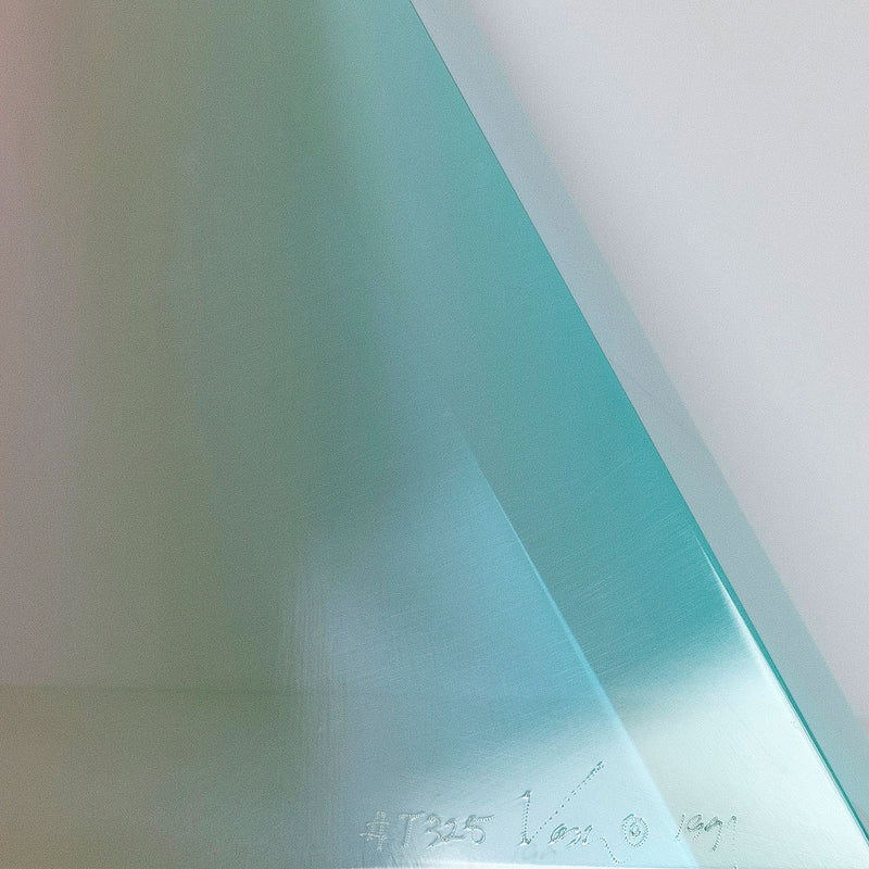 Vasa Mihich Pastel Triangle acrylic sculpture 1992 Caviar20