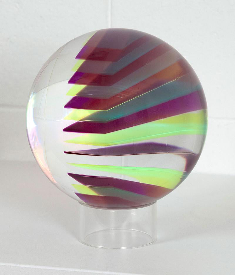 Vasa Mihich, Sphere, Acrylic, 1985, Caviar20, Caviar20 Sculpture