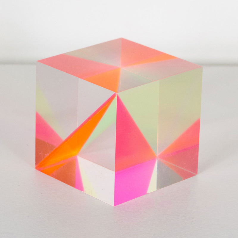 Vasa Mihich, Sunshine Cube, Acrylic Sculpture, 1987, Caviar20