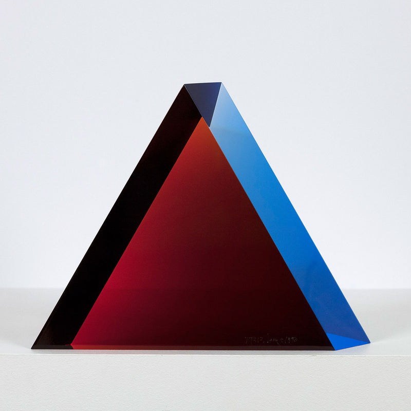 Vasa Mihich Superman Triangle acrylic sculpture Caviar20