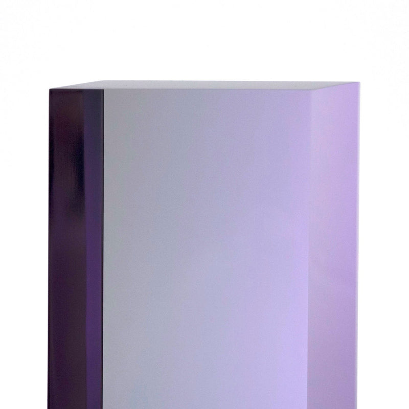 Vasa Mihich acrylic sculpture Caviar20  purple