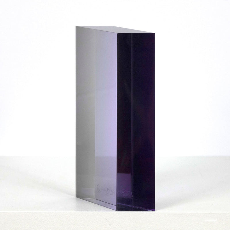Vasa Mihich acrylic sculpture Caviar20  purple