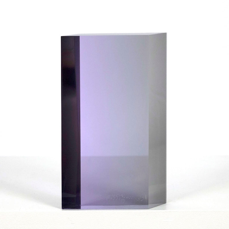 Vasa Mihich acrylic sculpture Caviar20  purple