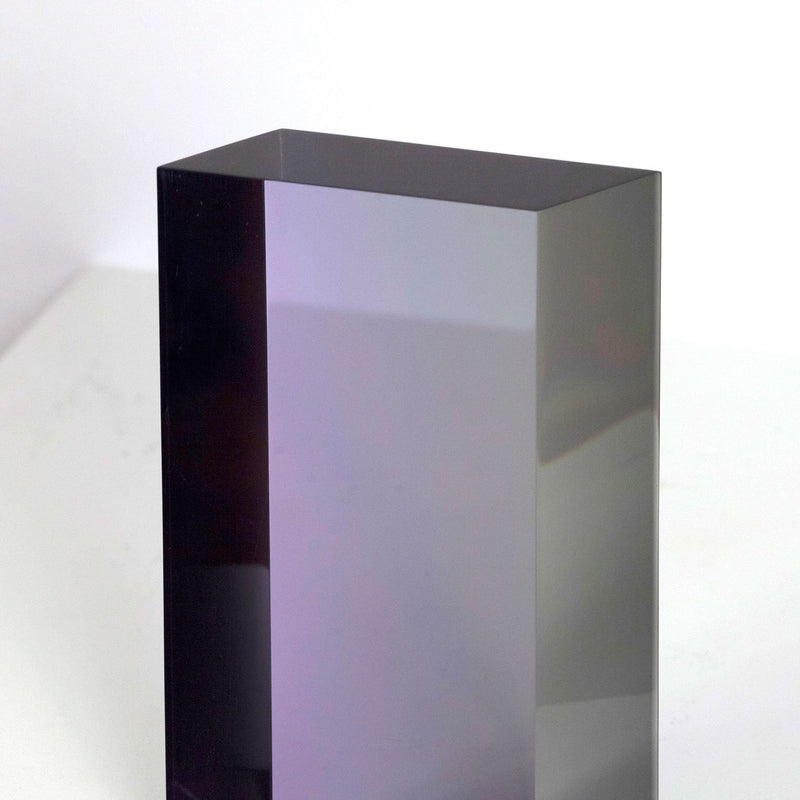 Vasa Mihich acrylic sculpture Caviar20  purple