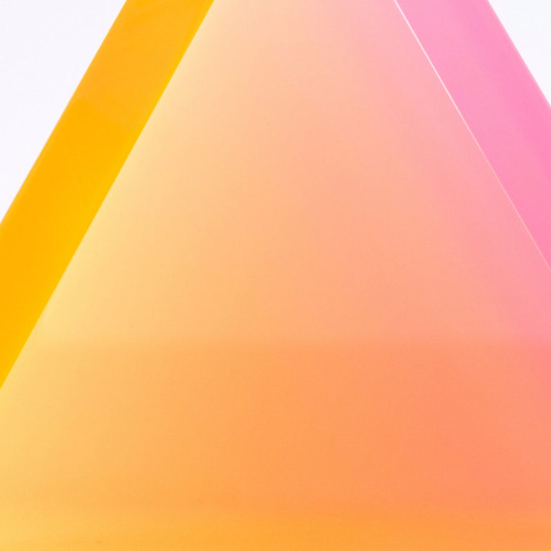 Vasa Mihich triangle acrylic citrus Caviar20
